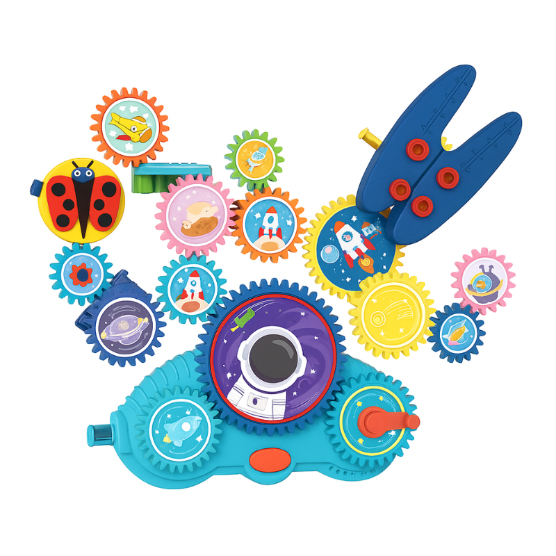 Colorful Gear Toy