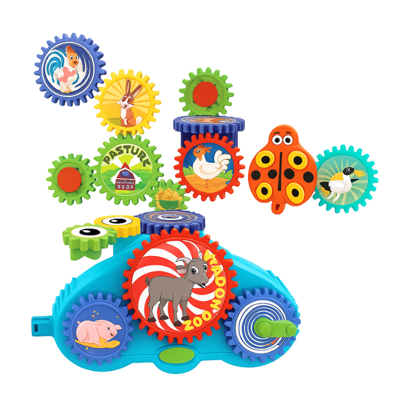 Colorful Gear Toy