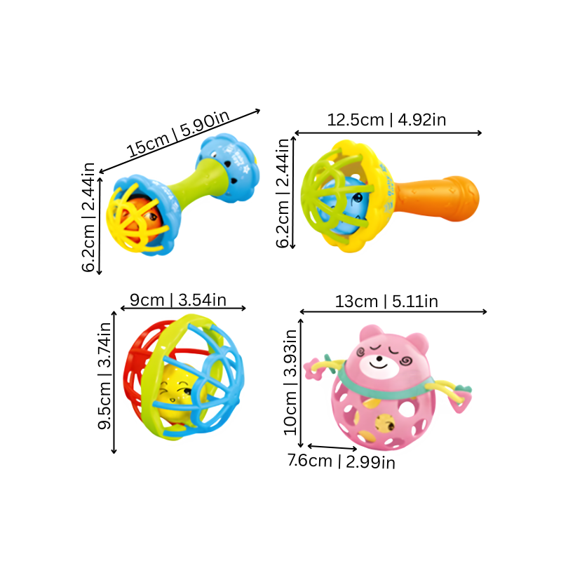 Musical Rattle Set