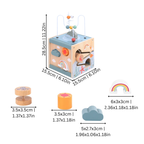 Wooden Activity Cube