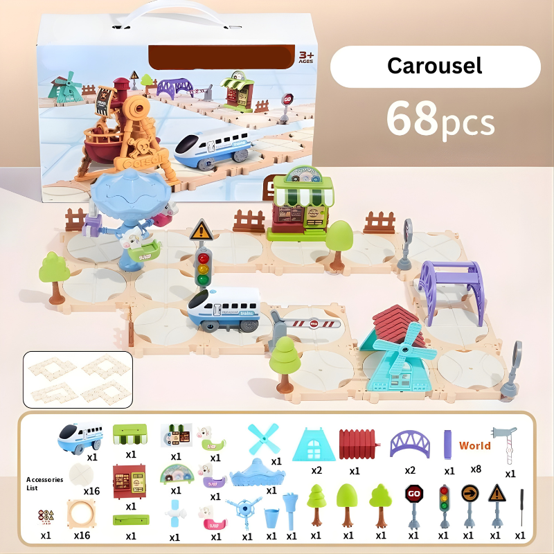 Charming City Track Playset