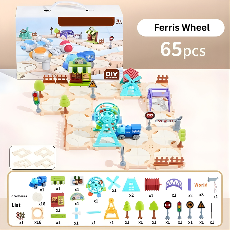 Charming City Track Playset