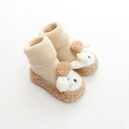 Plush Cartoon Shoes for Cozy Baby Feet - main product image