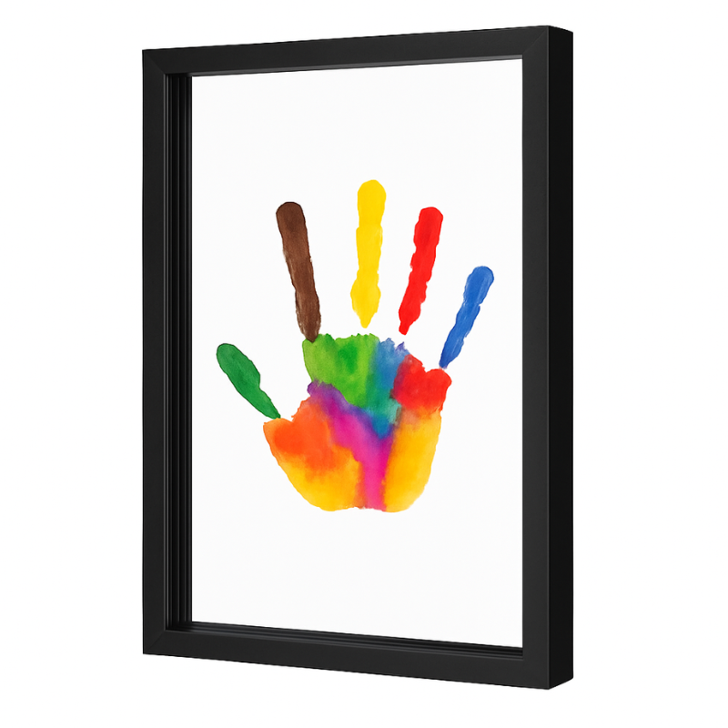 DIY Handprint Painting Keepsake Kit - main product image