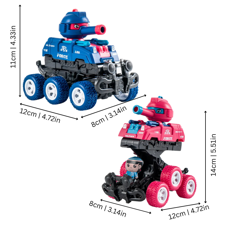 Transforming Tank Car
