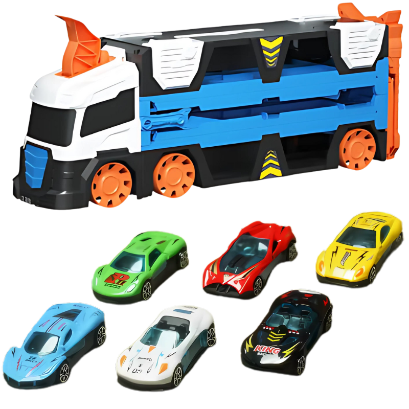 The Transforming Truck and Car Track