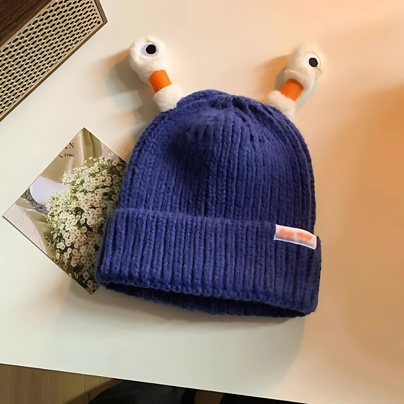 Magical Glowing Monster Knit Hat for Winter Fun