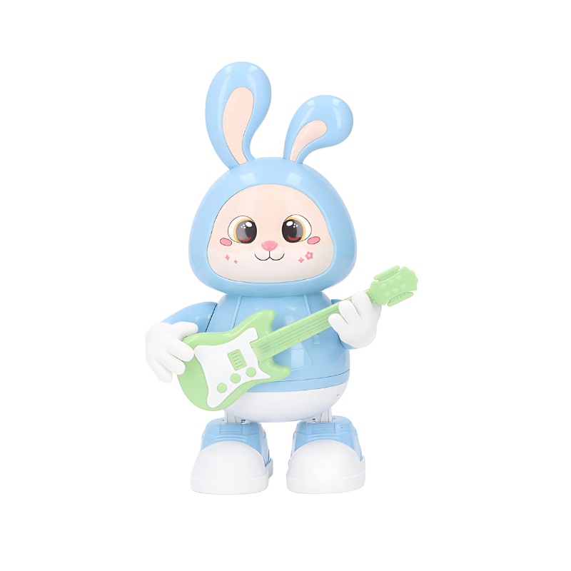 Groovy Guitarist Rabbit Toy with Music and Lights - main product image