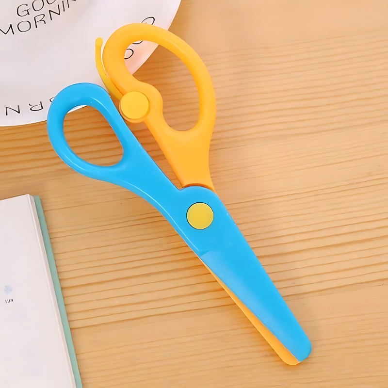 Kid-Friendly Safety Scissors Set