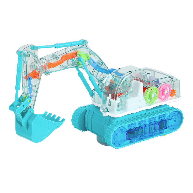 Music and Light Excavator Toy