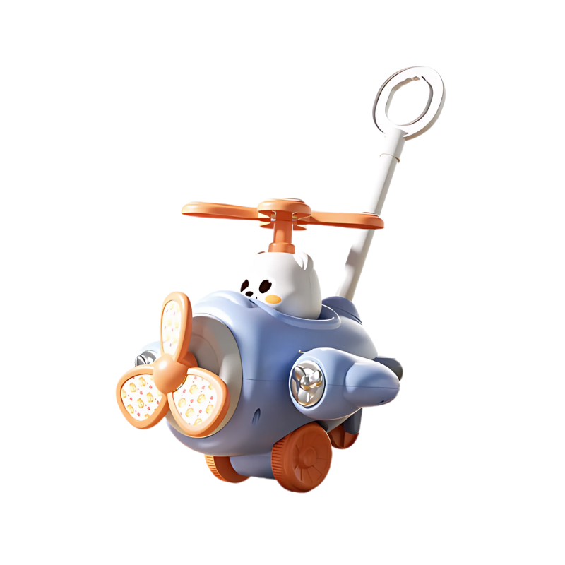 Push and Play Baby Plane with Spinning Blades - main product image