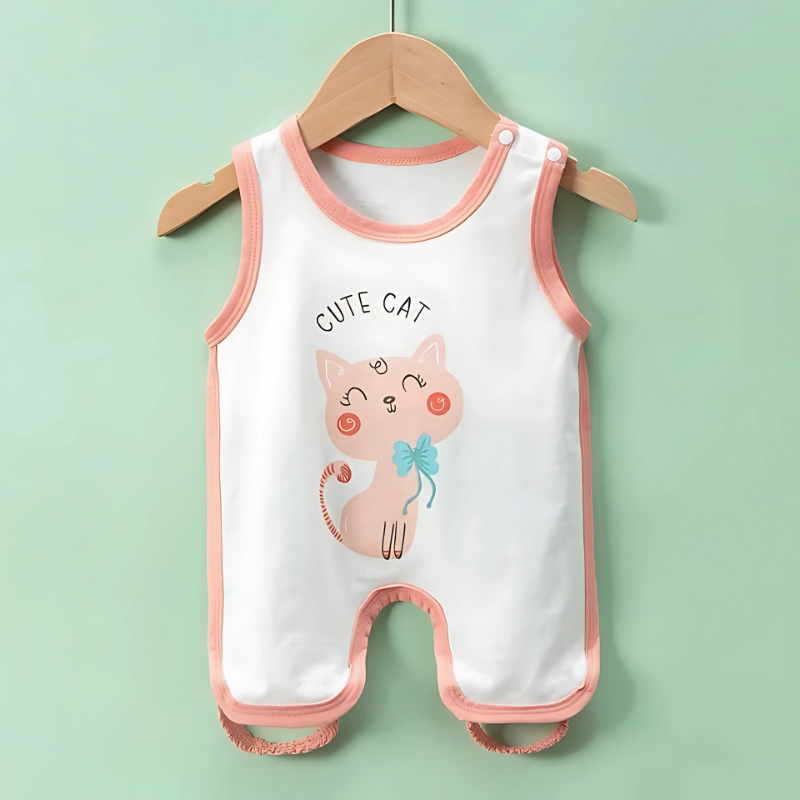 Breathable Cotton Baby Romper