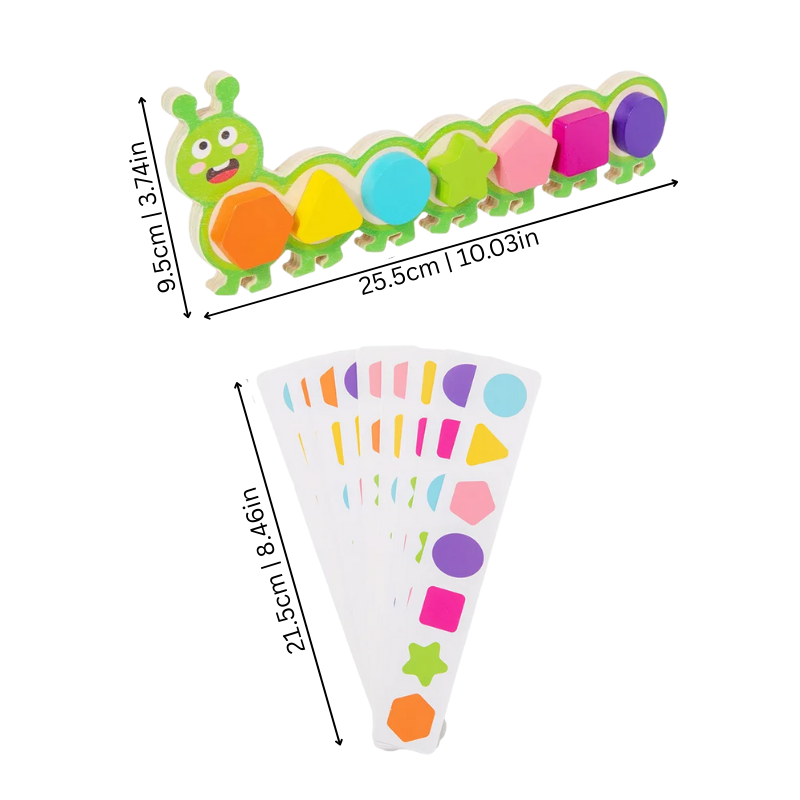 Magnetic Caterpillar Puzzle