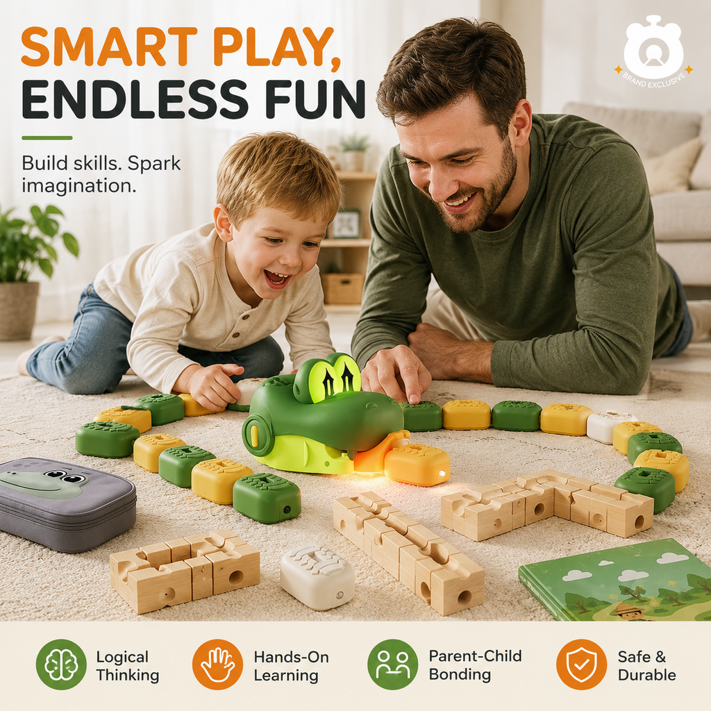 Remote Control Snake Bean-Collecting Toy