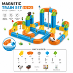 3D STEM Train Track Building Set