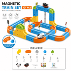 3D STEM Train Track Building Set