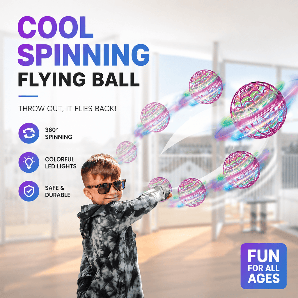 Flying Spinner Boomerang Ball