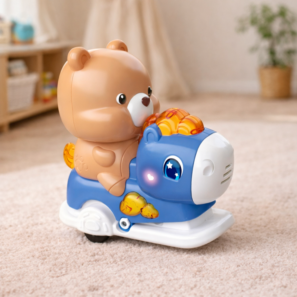 Musical Riding Toy for Light-Up Moving Fun