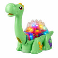 Electric Gear Dinosaur Toy with Colorful Lights and Music - main product image