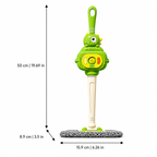 Pretend Cleaning Mop Toy for Housework Play, Lights and Sounds