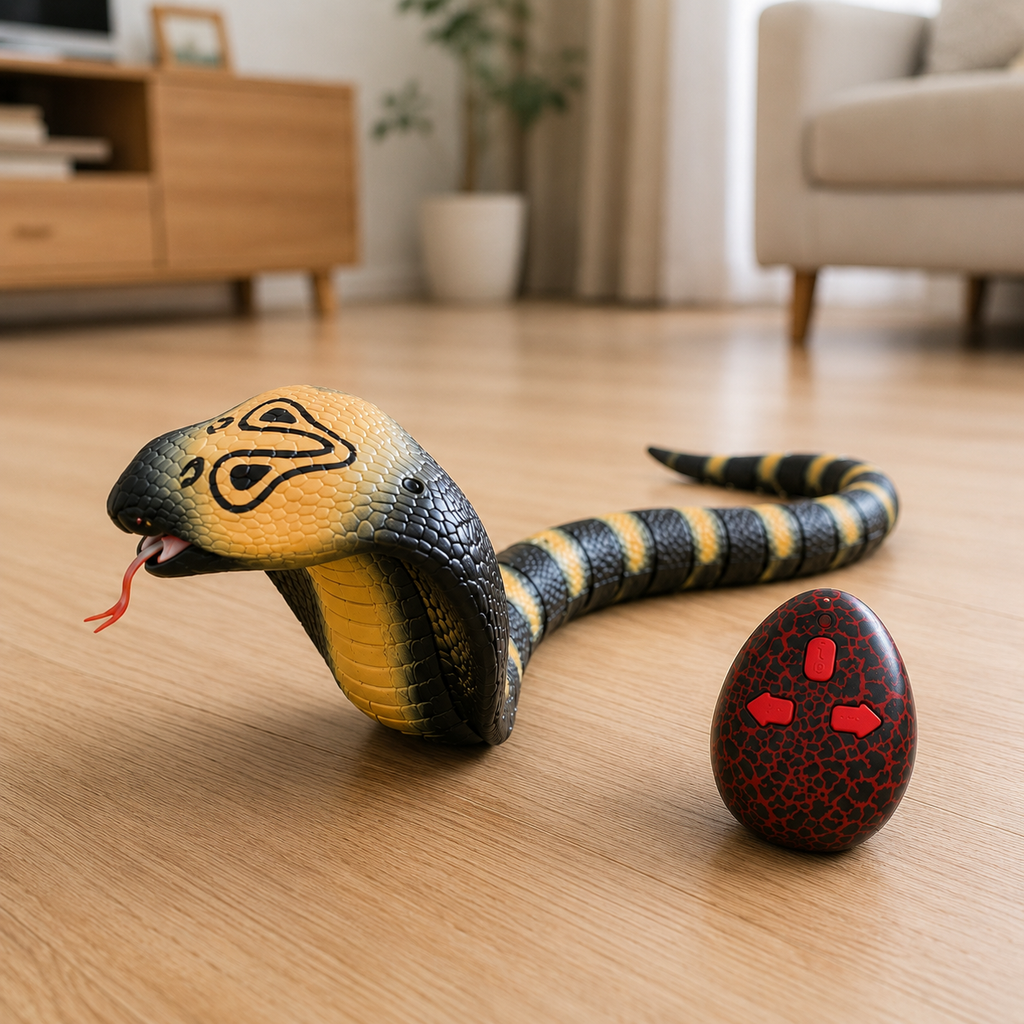 Remote Control Viper Toy for Kids, Tricks and Adventure Games - main product image