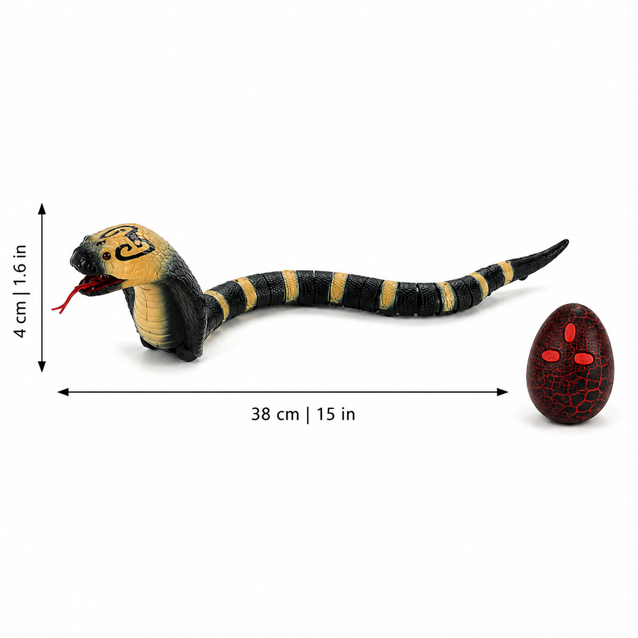Remote Control Viper Toy for Kids, Tricks and Adventure Games