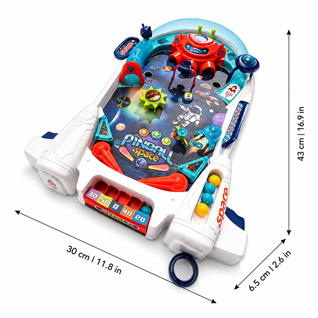 Mini Pinball Machine for Focused Kids’ Play