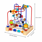 Wooden Bead Maze Toy for Toddler Learning and Fine Motor Skills