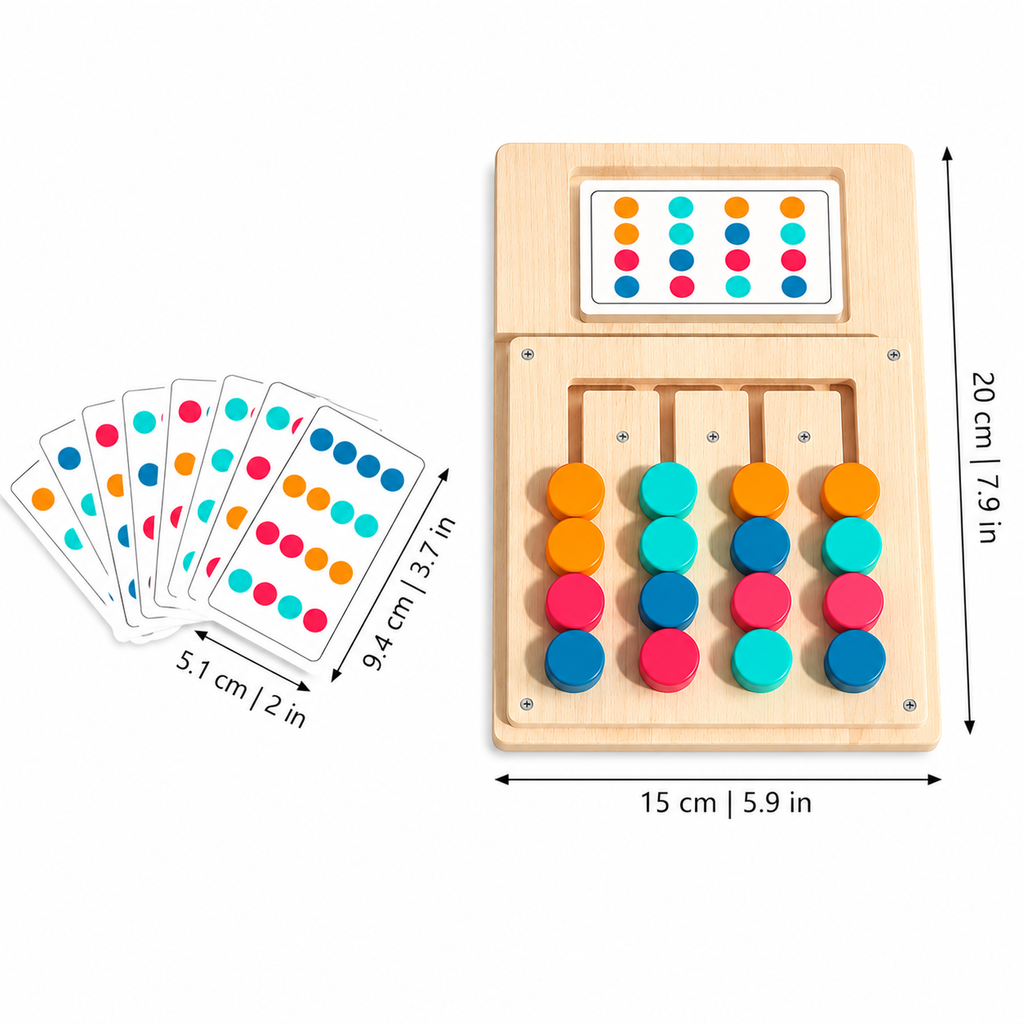 Montessori Color Sorting Game for Focus, Strategy and Early Thinking - main product image