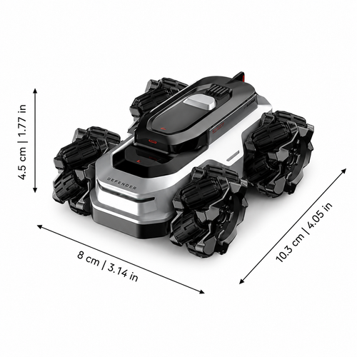 Amphibious RC Stunt Car for Water Racing, Slides and Wild Tricks