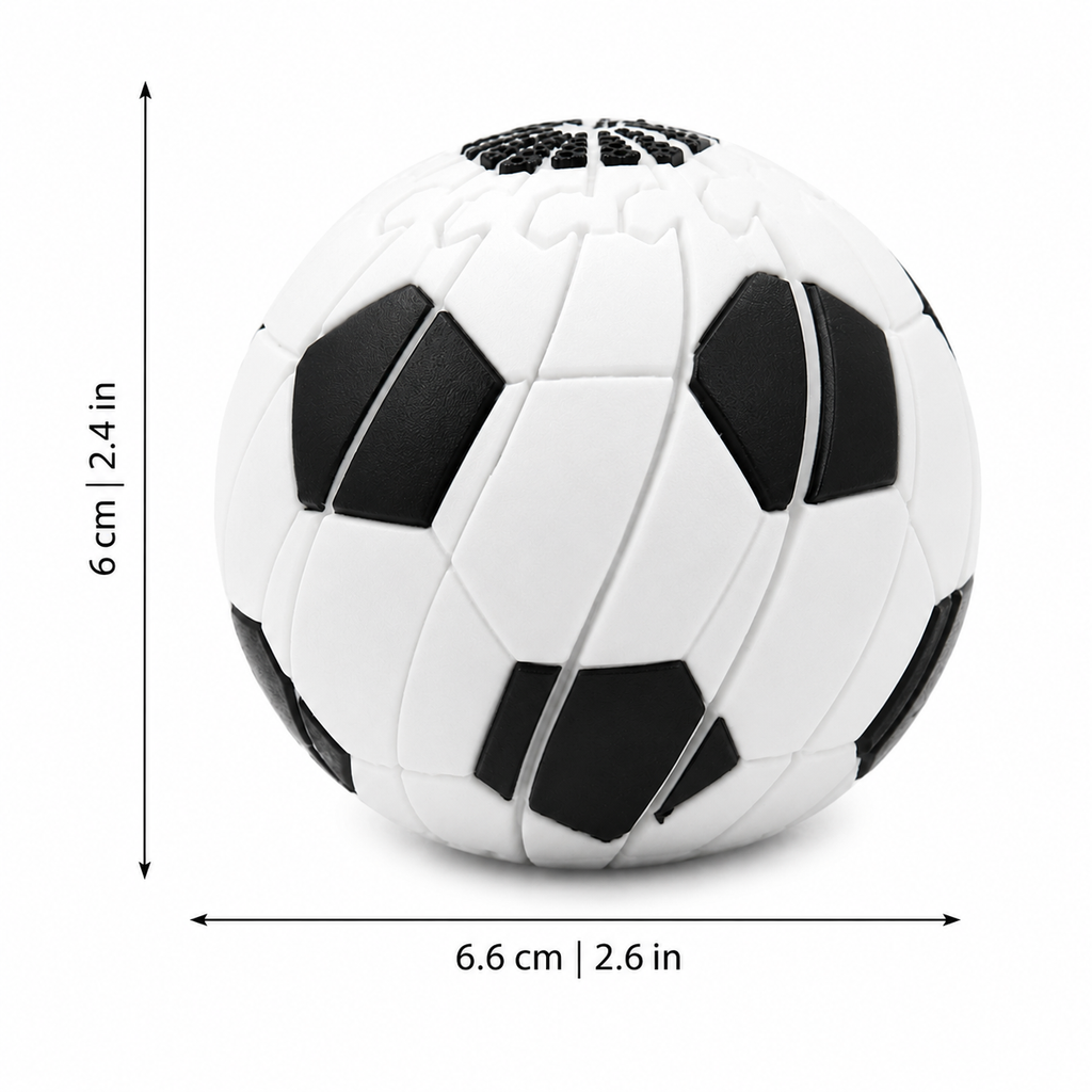 Shape-Shifting Soccer Toy for Fidget Fun and Decoration