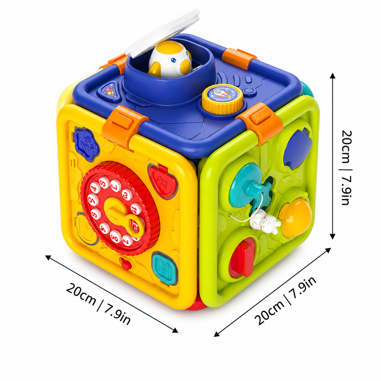 Multi-Activity Busy Box for Toddlers’ Hands-On Discovery - main product image