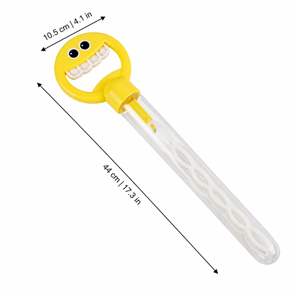 Smiley Bubble Blower For Colorful Summer Play