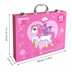 Complete Art Box for Drawing, Painting and Creative Learning