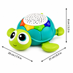 Interactive Musical Crawling Toy for for Sensory Baby Play