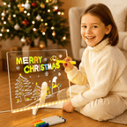 LED Acrylic Drawing Board for Kids – Reusable Light-Up Doodle Board