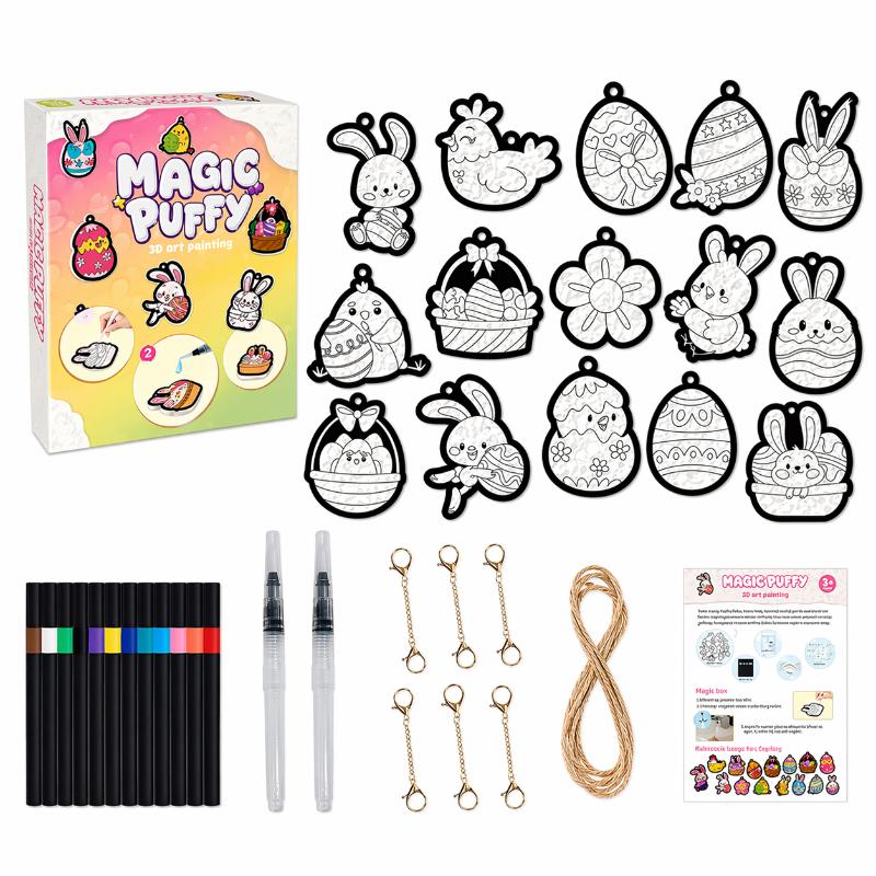 3D Foam Art Kit for Creative Little Artists