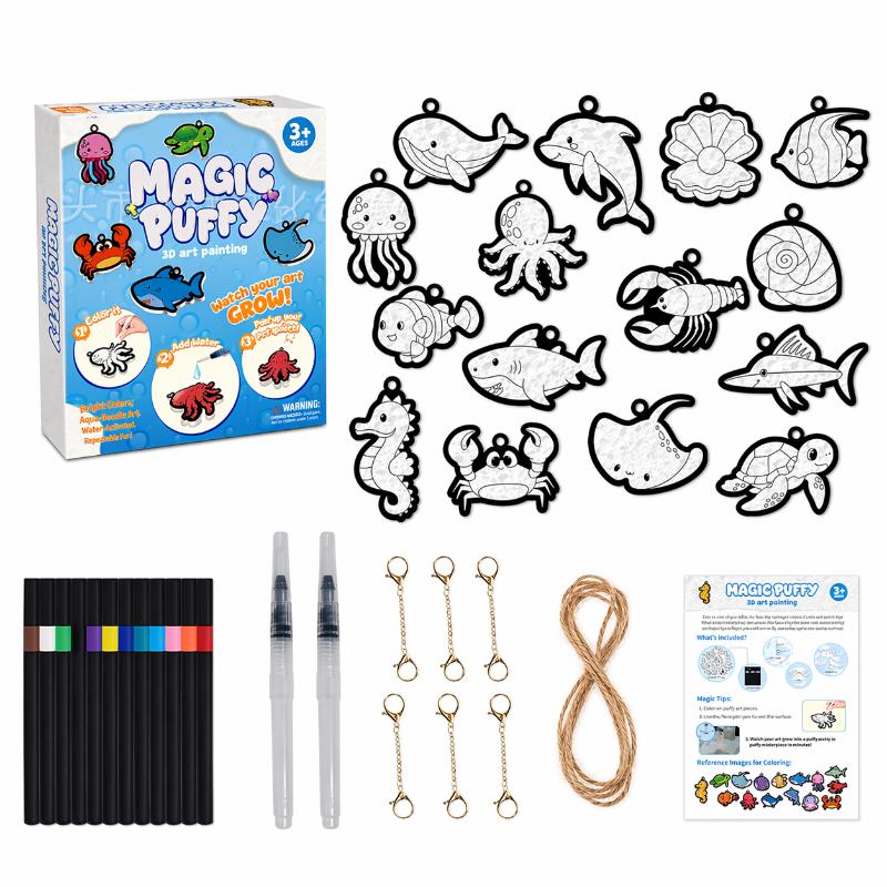 3D Foam Art Kit for Creative Little Artists - main product image