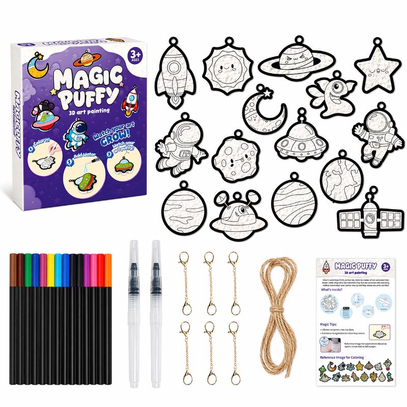 3D Foam Art Kit for Creative Little Artists
