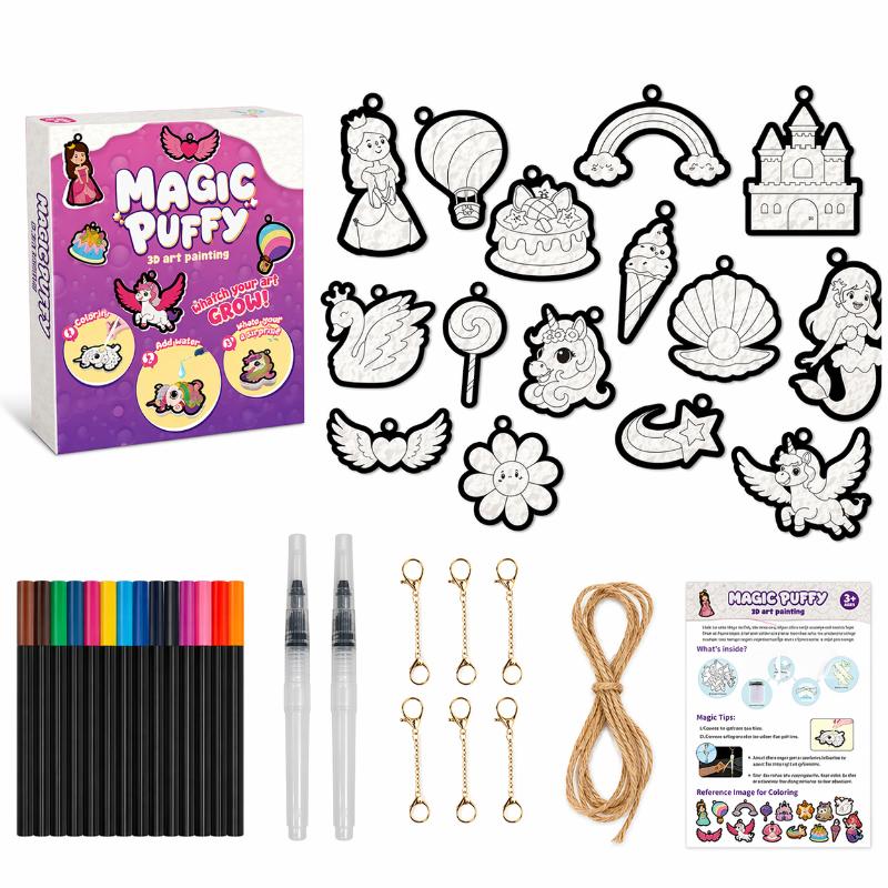 3D Foam Art Kit for Creative Little Artists