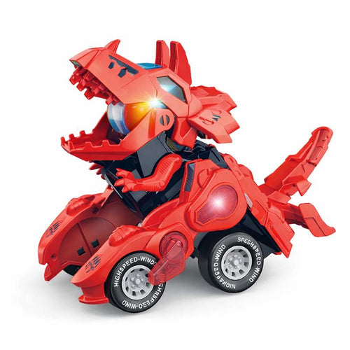 Automatic Transforming Car with Lights and Music - main product image