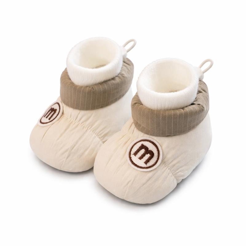 Soft Sole Fleece-Lined Walking Shoes for Early Step