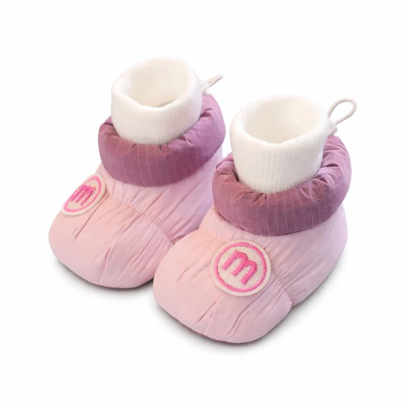 Soft Sole Fleece-Lined Walking Shoes for Early Step