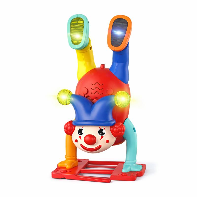 Upside-Down Clown Walking Toy for Giggle Play