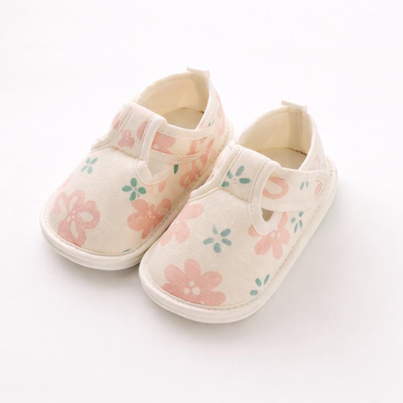 Breathable Cotton Cartoon Shoes for Baby Steps