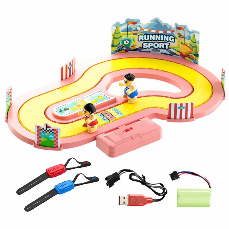 Two-Player Wireless Running Table Game with Simulation Course