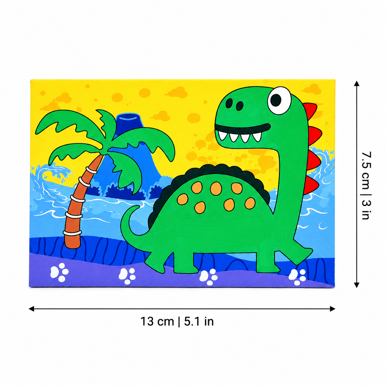 3D EVA Sticker Cards for Coloring, Crafting and Story Play