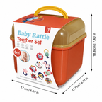 Soft Baby Rattle Set for Teething and Sensory Play - main product image