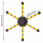 Transformable Fidget Spinner for Stress Relief and Focus