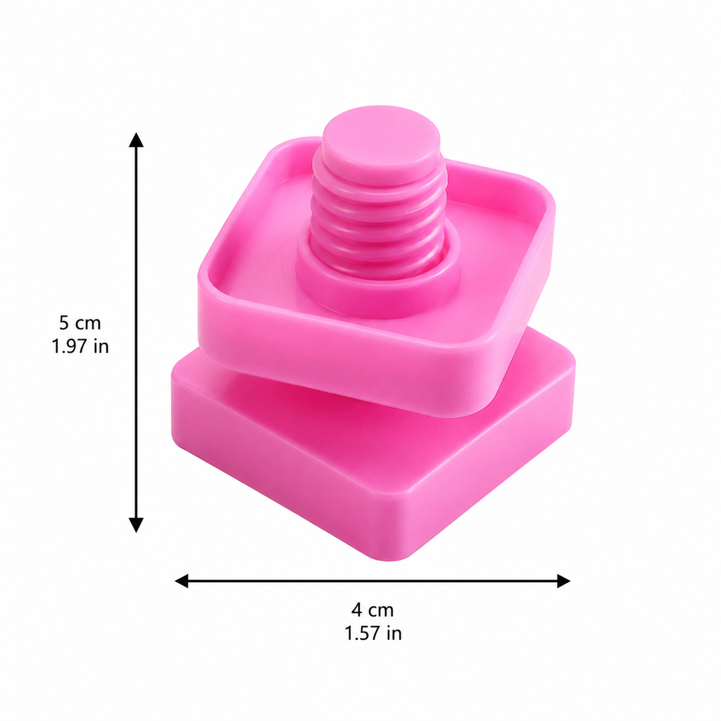Hands-On Screw Block Set for Sorting, Stacking and Learning